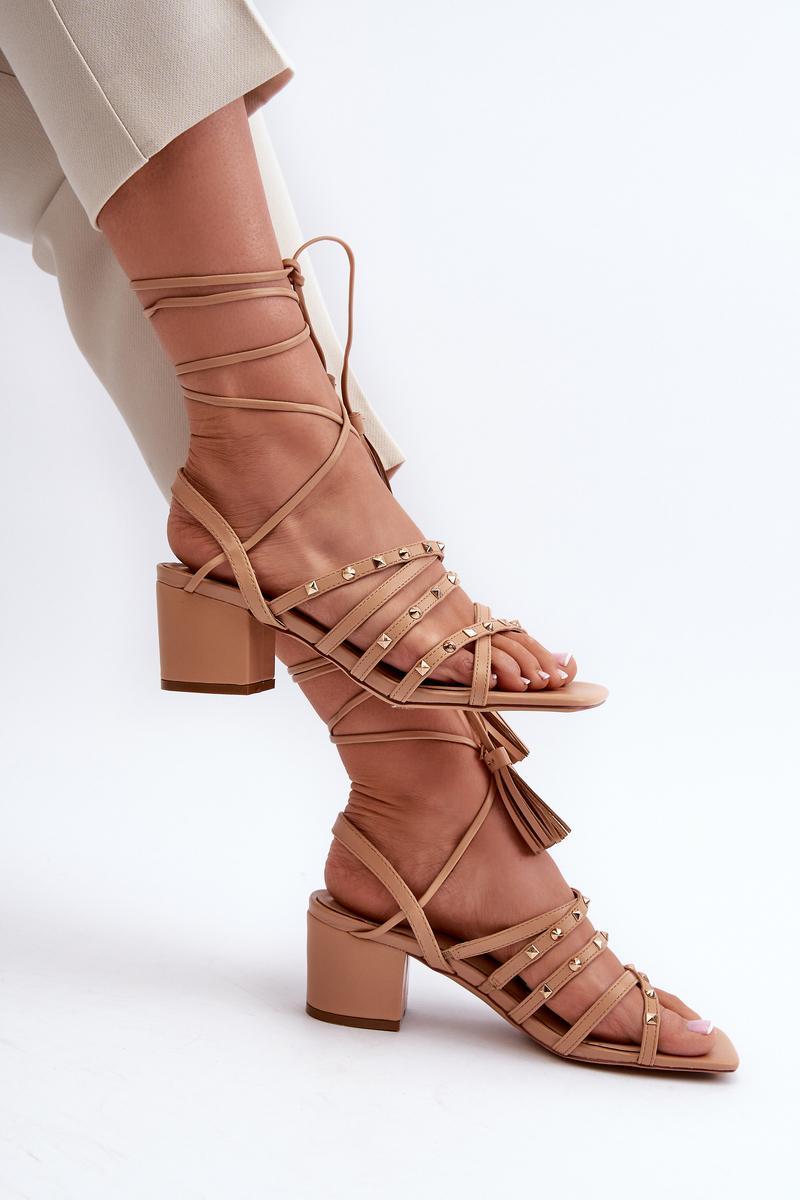 Sandales femme Step in style À Talons À — brun