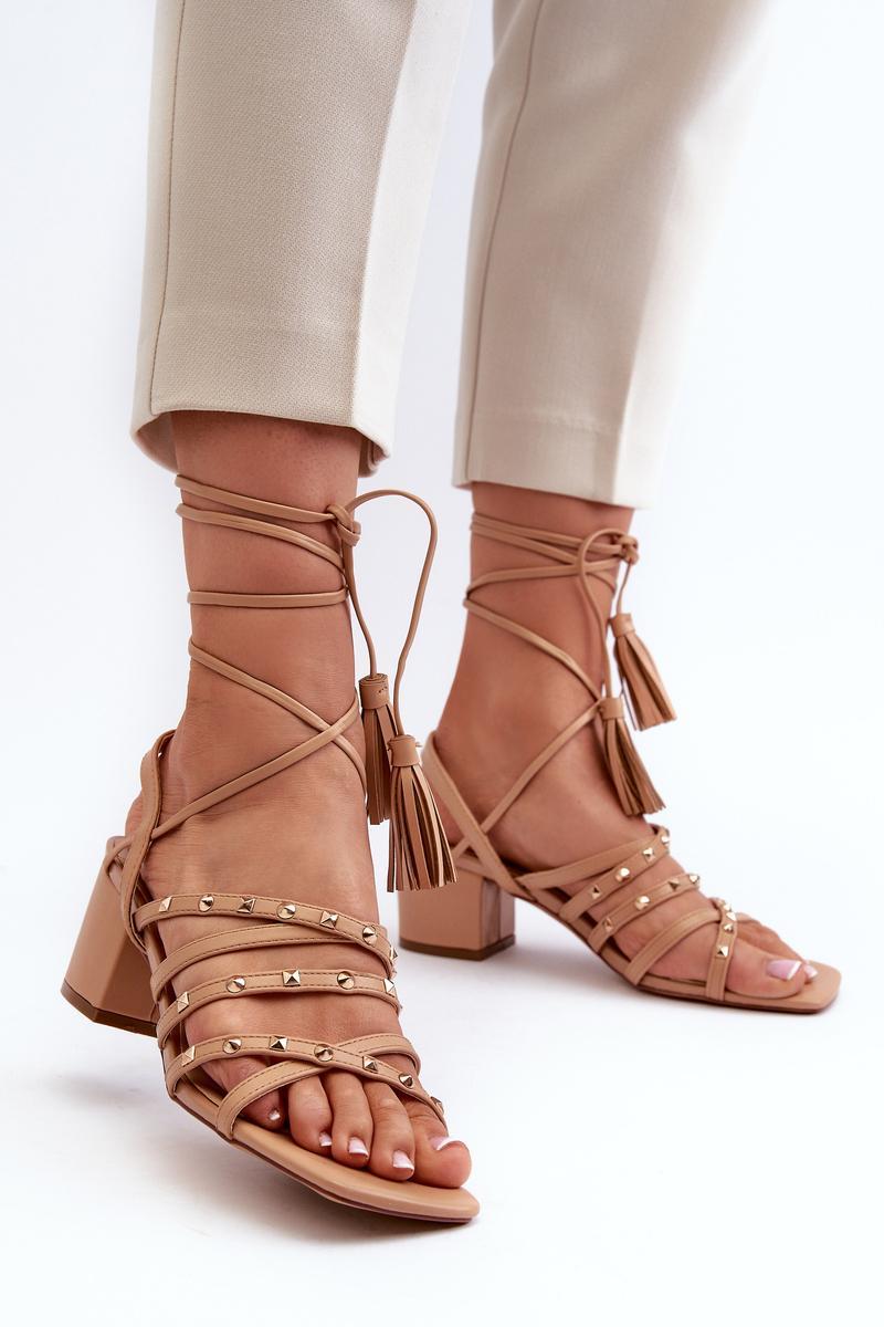 Sandales femme Step in style À Talons À — brun