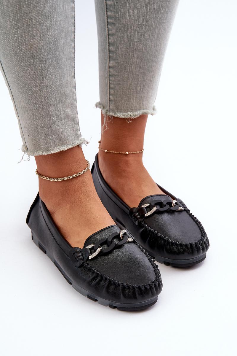 Moccasins femme Step in style — noir