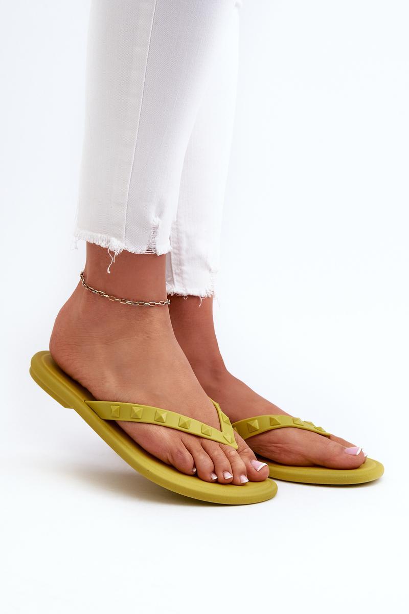 Sandales femme Step in style Tongs Tongs — vert