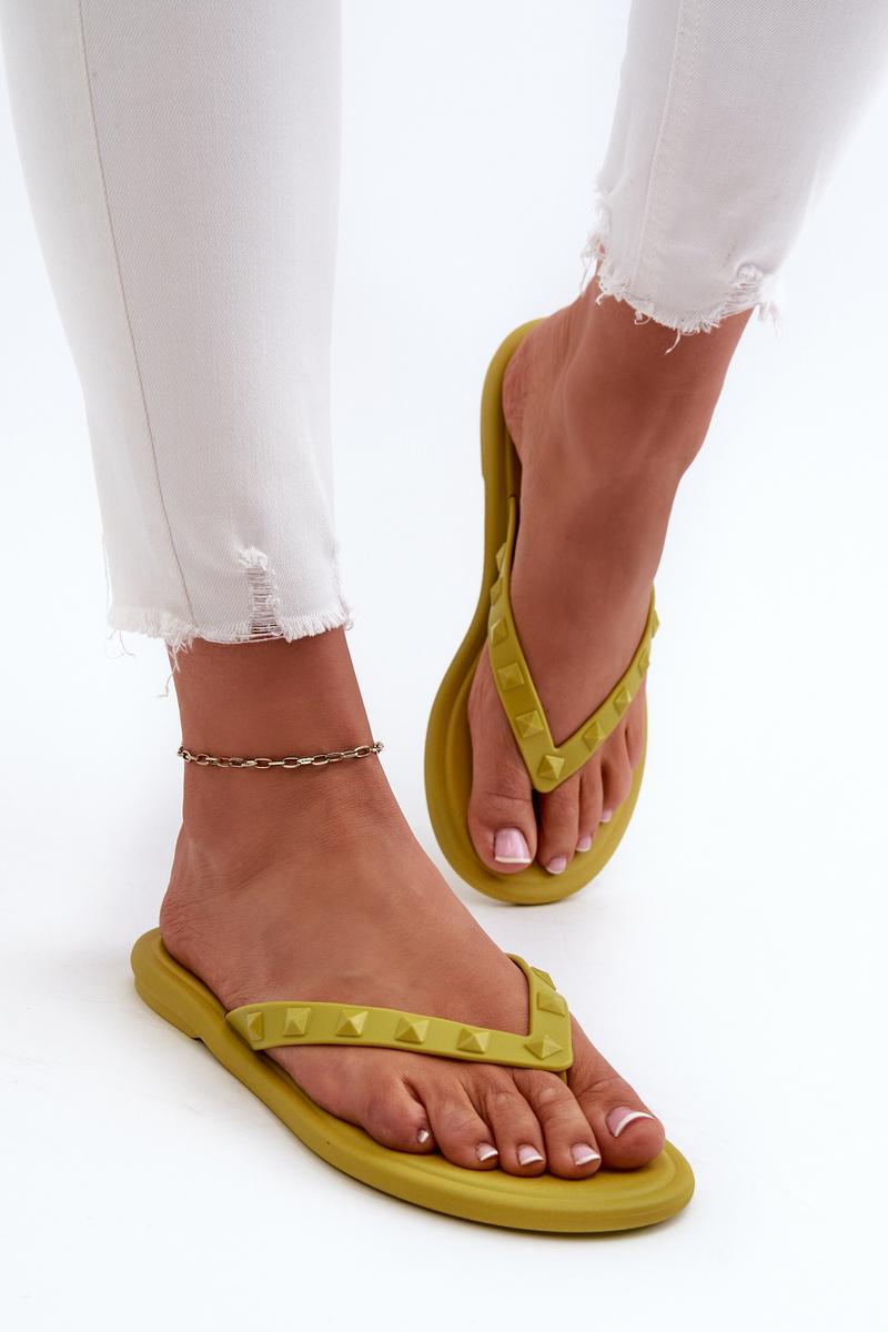 Sandales femme Step in style Tongs Tongs — vert