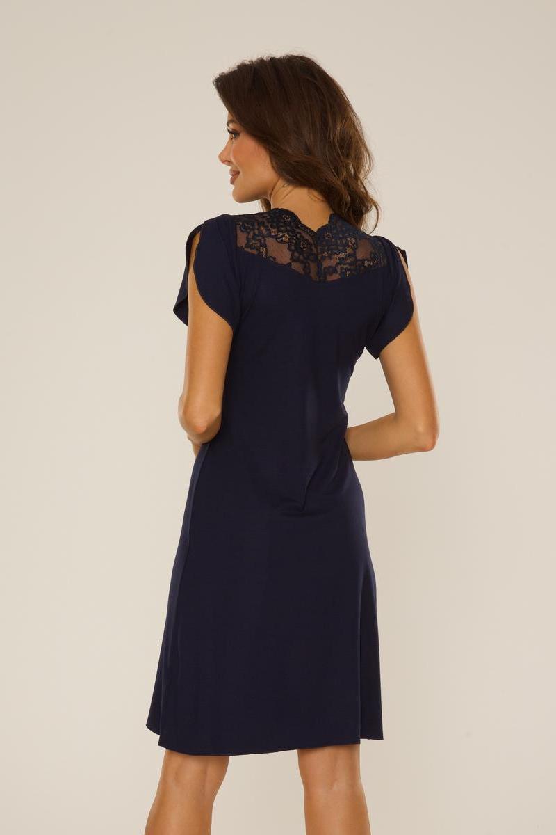 Nuisette femme De Lafense Chemise De Nuit — bleu marine