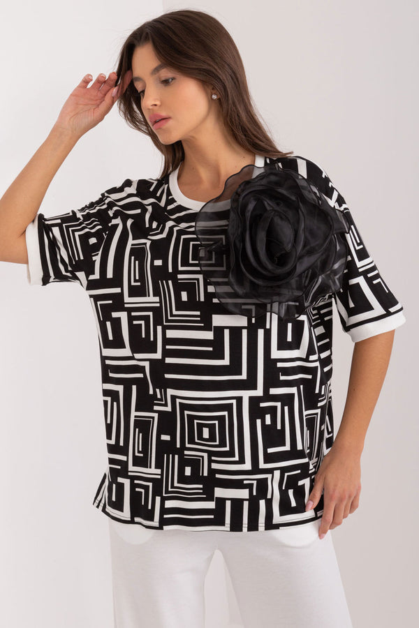 Blouse femme Lakerta Chemisier Chemisier — noir