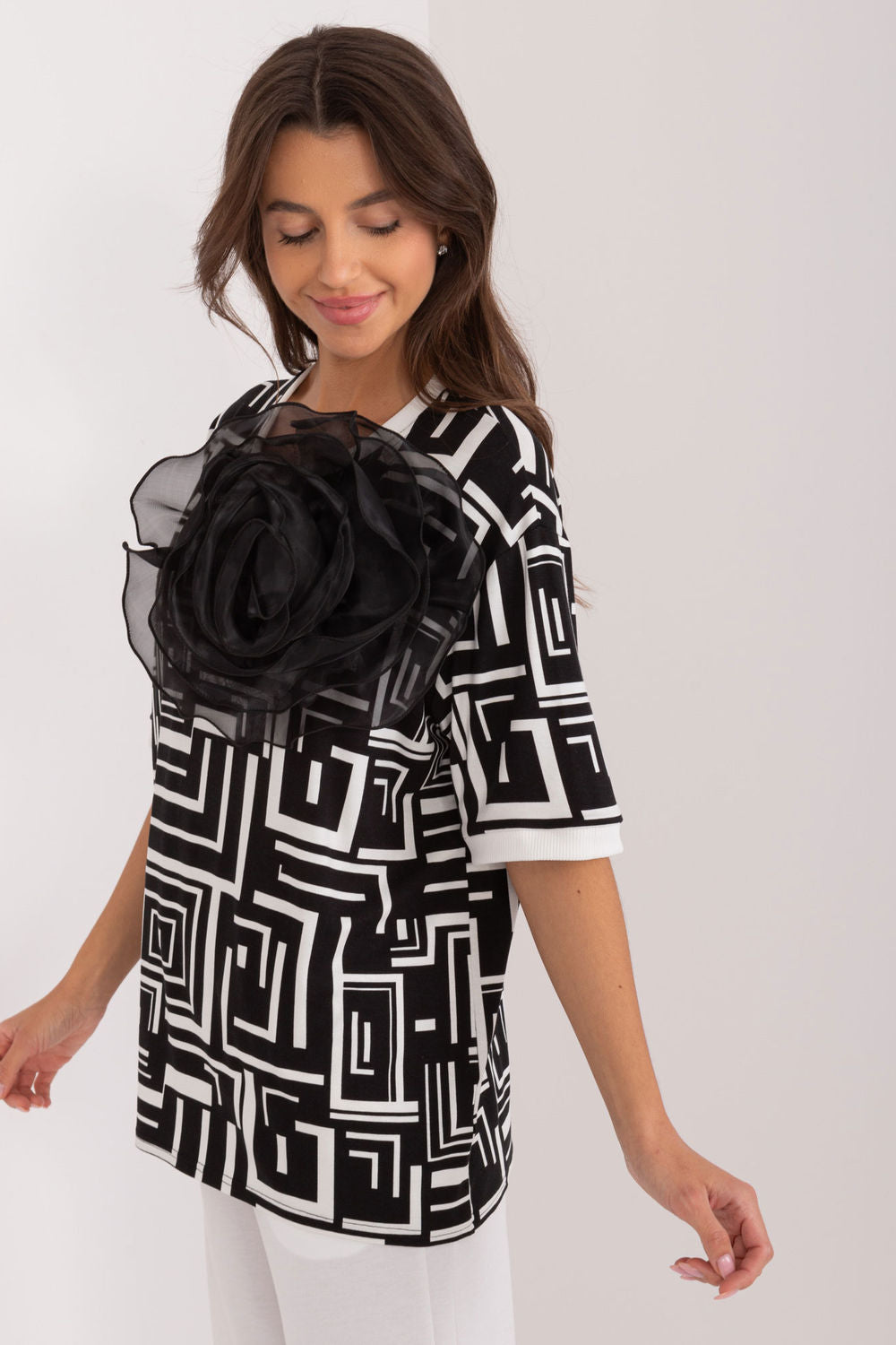 Blouse femme Lakerta Chemisier Chemisier — noir