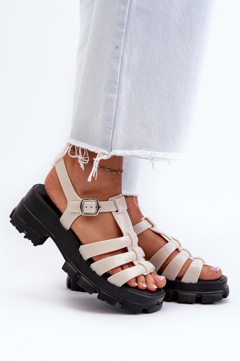 Sandales femme Step in style — beige