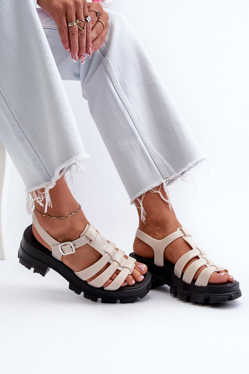 Sandales femme Step in style — beige