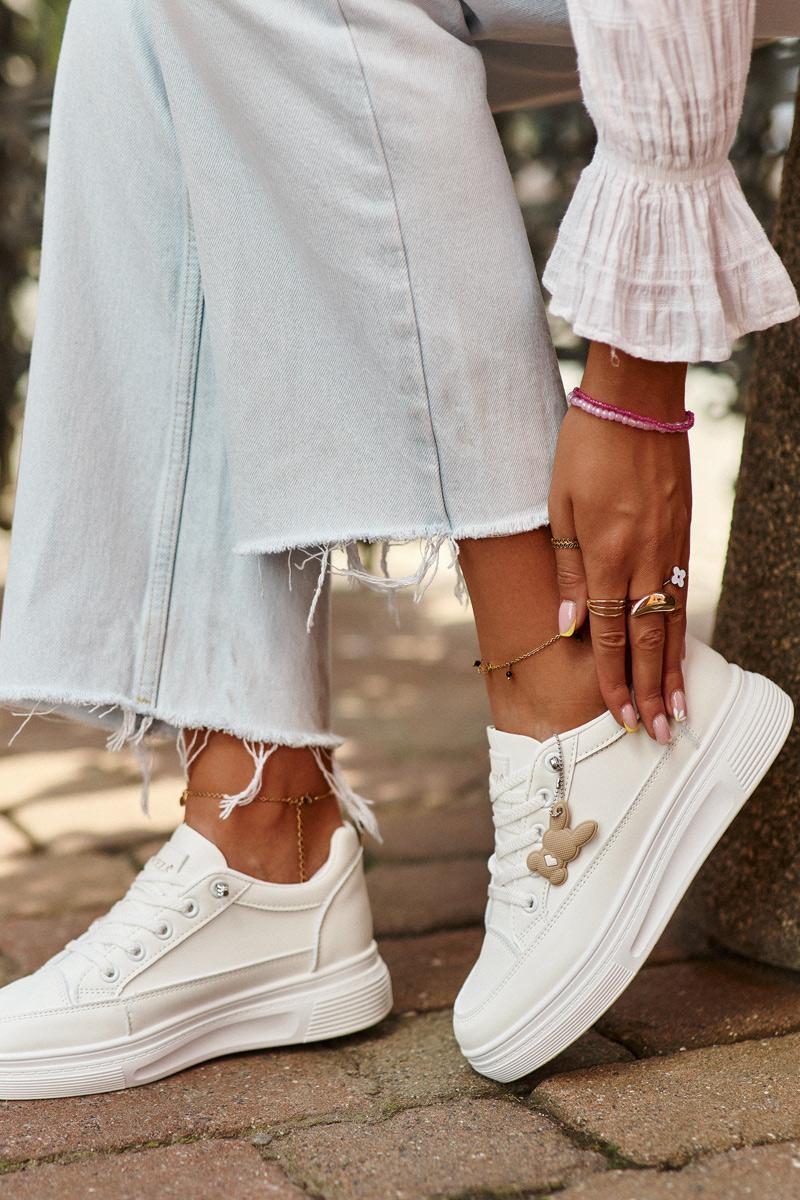 Baskets femme Step in style À Plateforme À — blanc