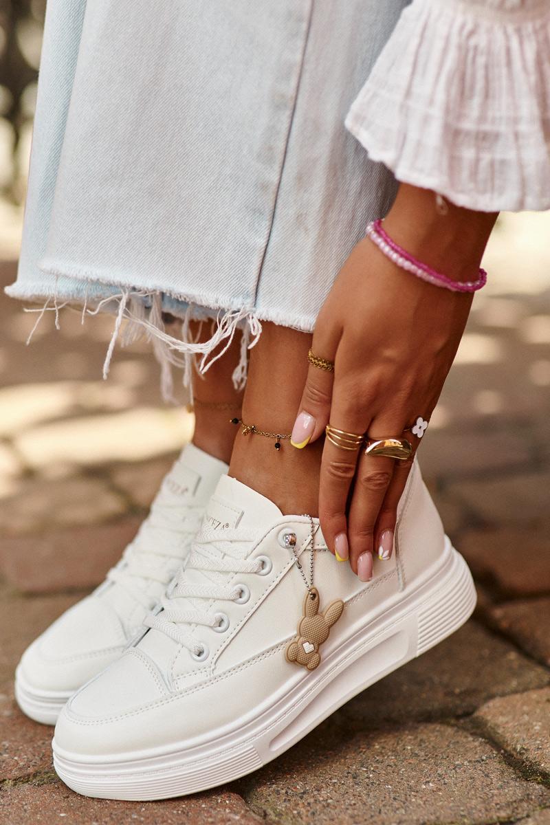 Baskets femme Step in style À Plateforme À — blanc