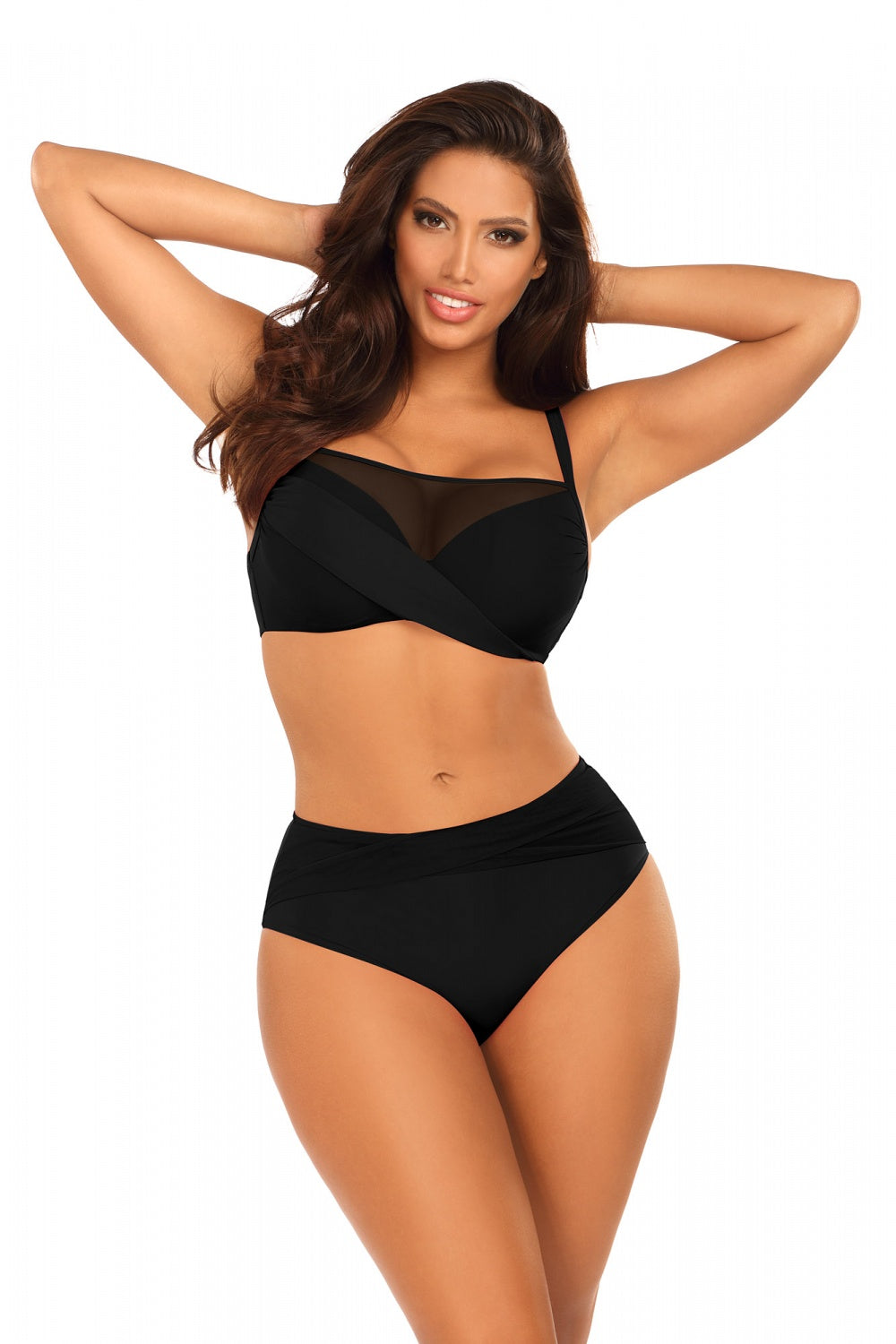 Maillot de bain femme Barontex Deux Pièces Deux — noir
