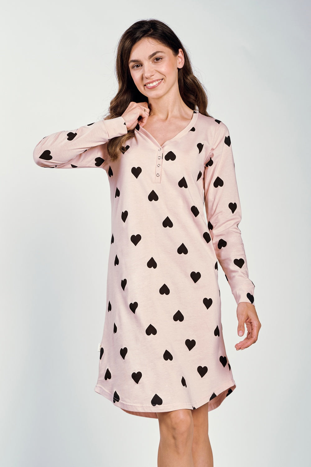Nuisette femme Taro Chemise De Nuit — rosé