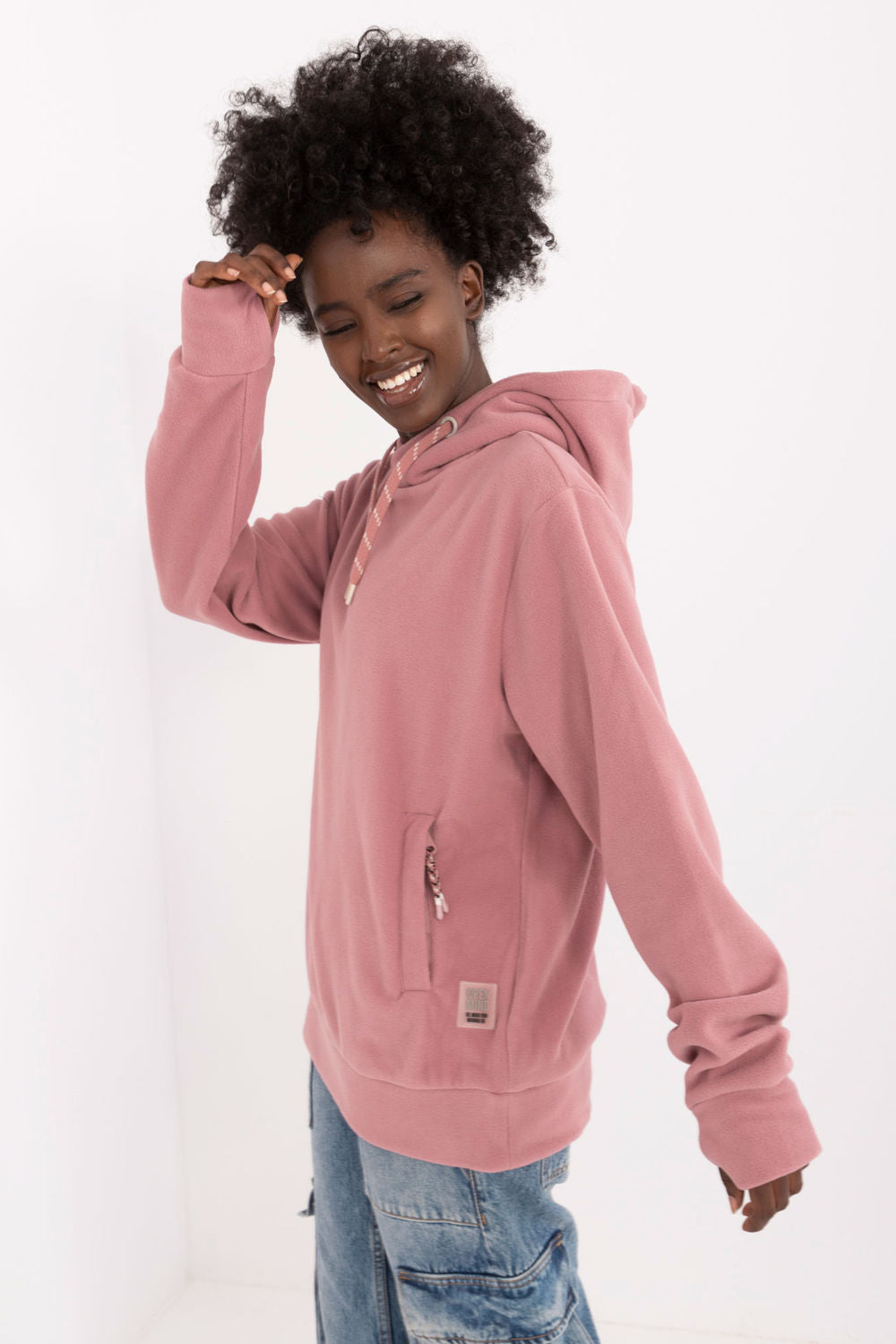 T-shirt femme Sublevel Sweatshirt Sweatshirt — rosé