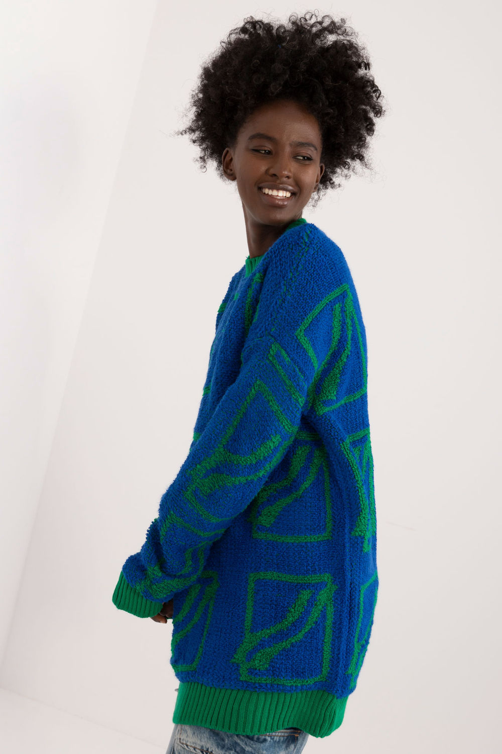 Pull femme Badu Chandail Chandail — bleu