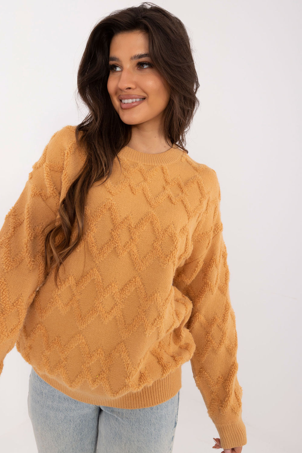 Pull femme AT Chandail Chandail — brun