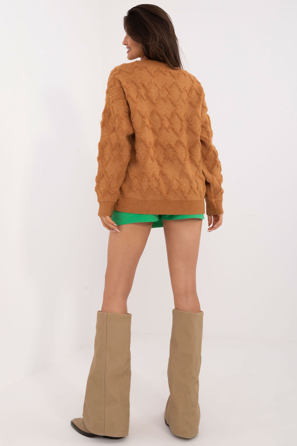 Pull femme AT Chandail Chandail — brun