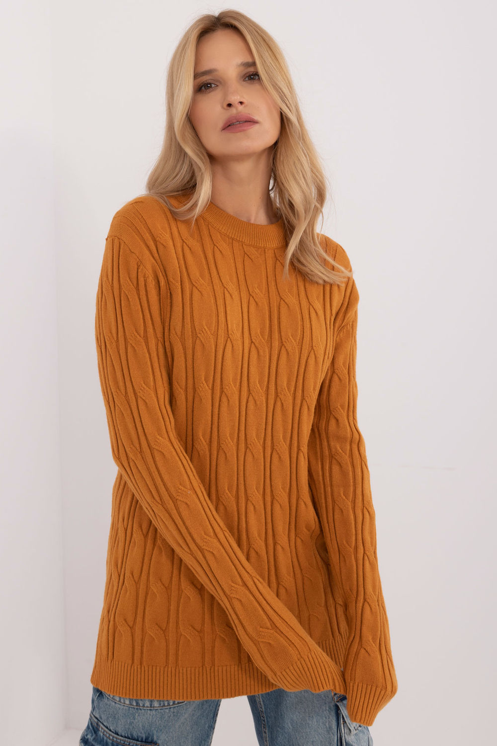 Pull femme AT Chandail Chandail — jaune