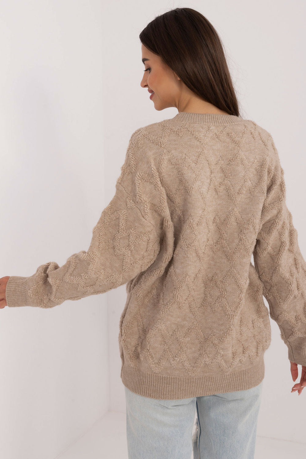 Pull femme AT Chandail Chandail — beige