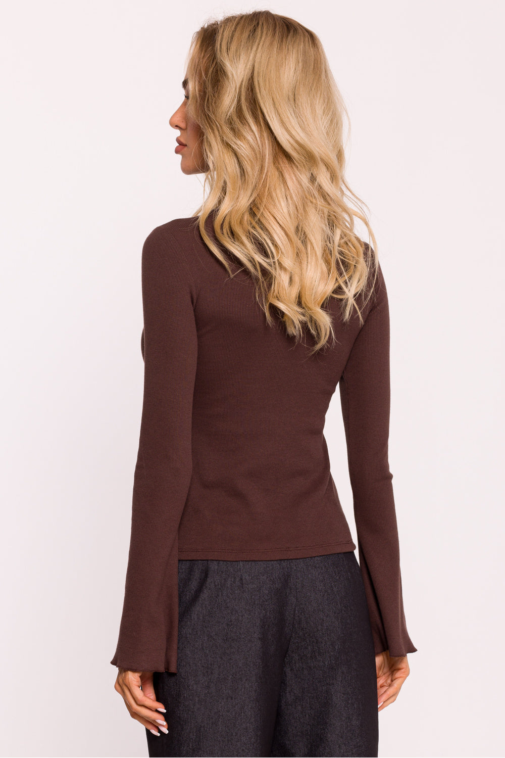Blouse femme Moe Chemisier Chemisier — brun