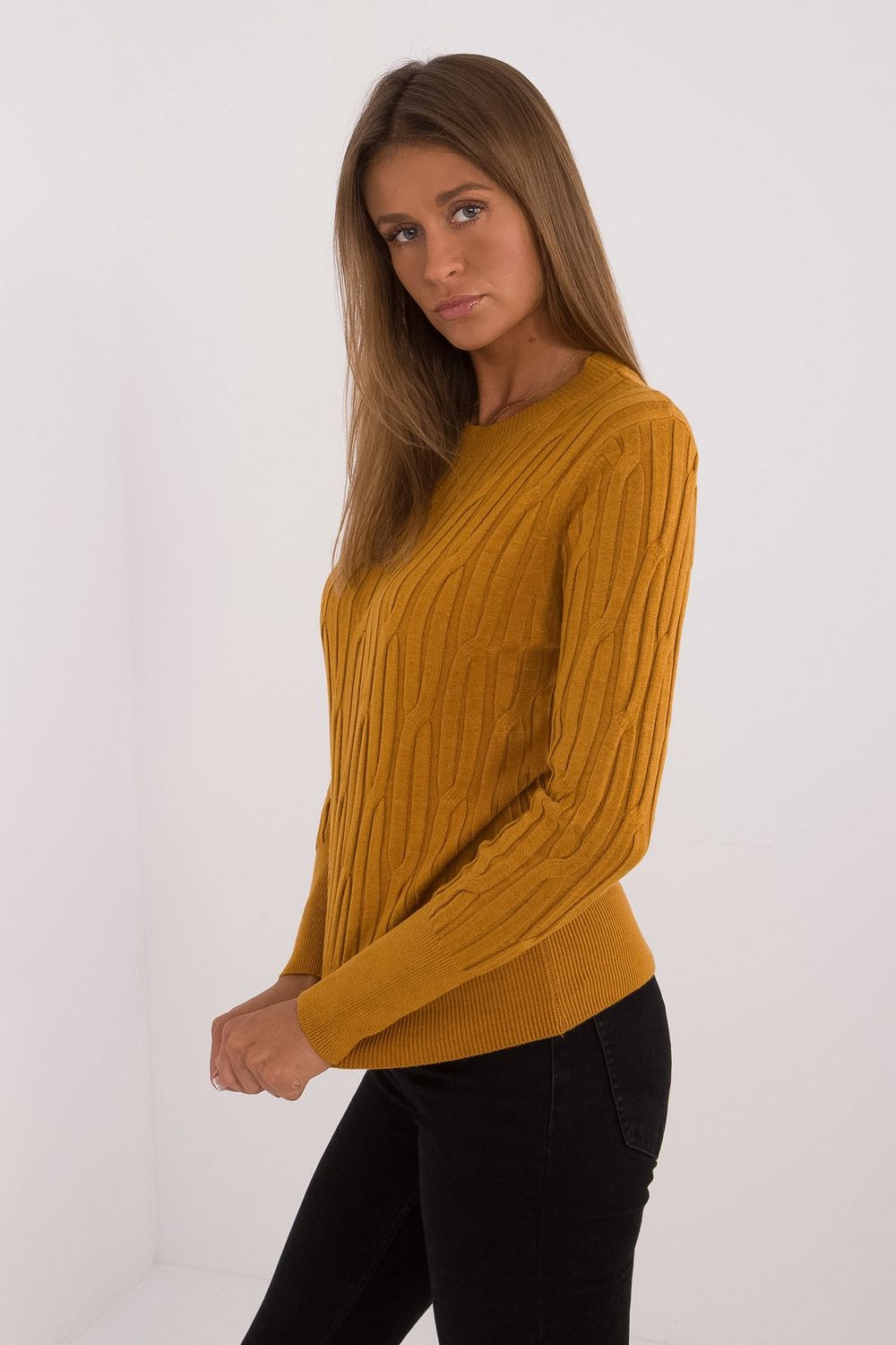 Pull femme AT Chandail Chandail — jaune