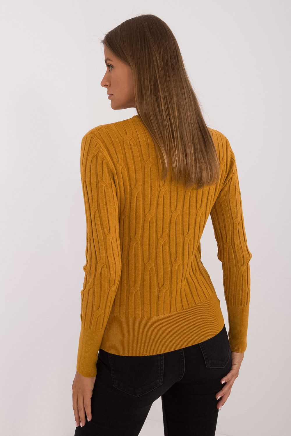 Pull femme AT Chandail Chandail — jaune