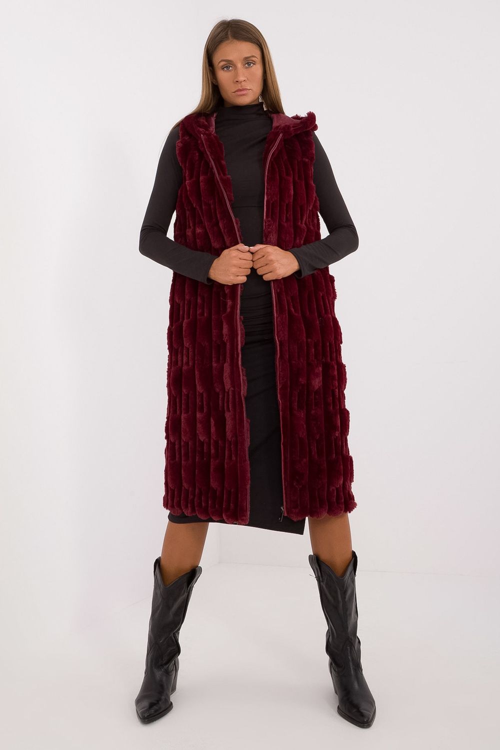 Gilet femme AT — rouge