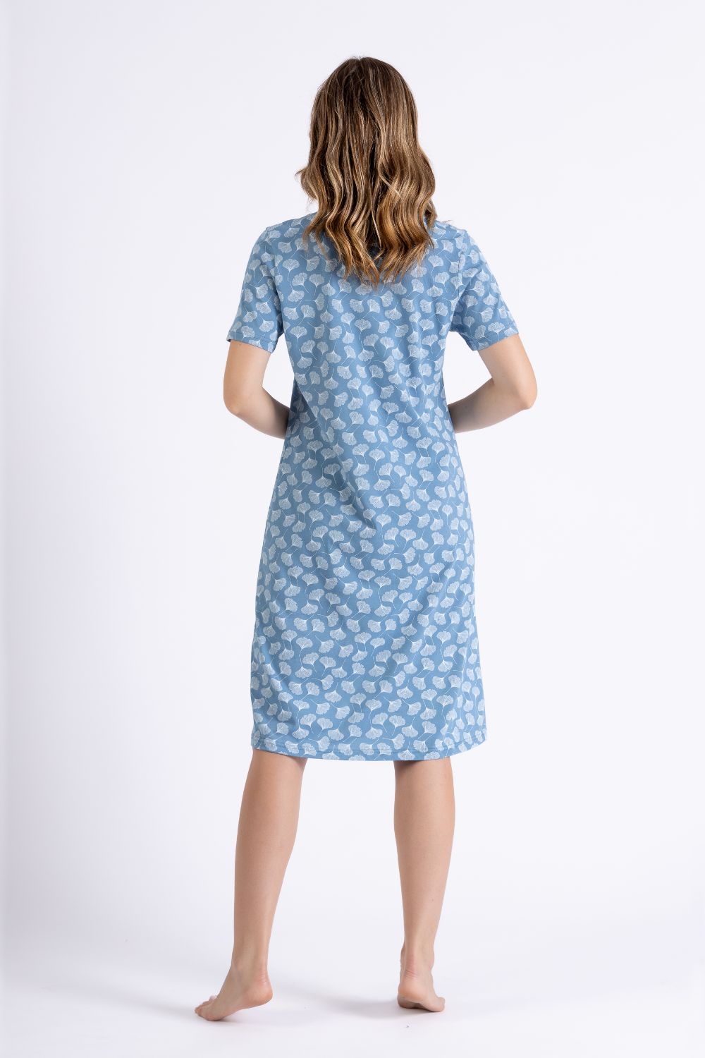 Nuisette femme M-Max Tricot Tricot — bleu