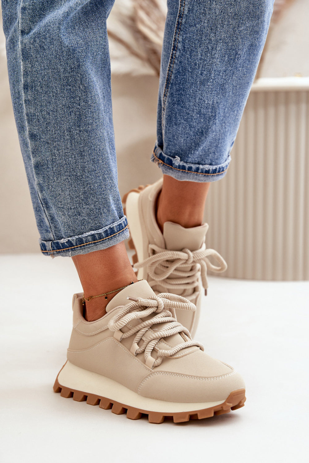 Baskets femme Step in style À Plateforme À — brun