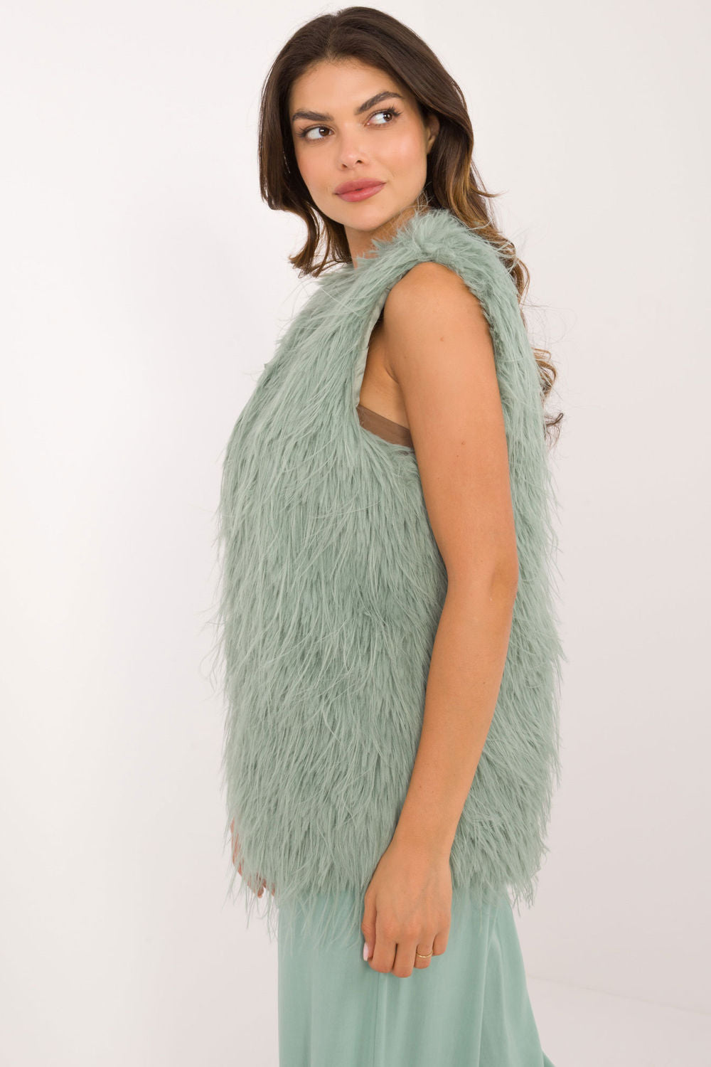 Gilet femme AT — vert