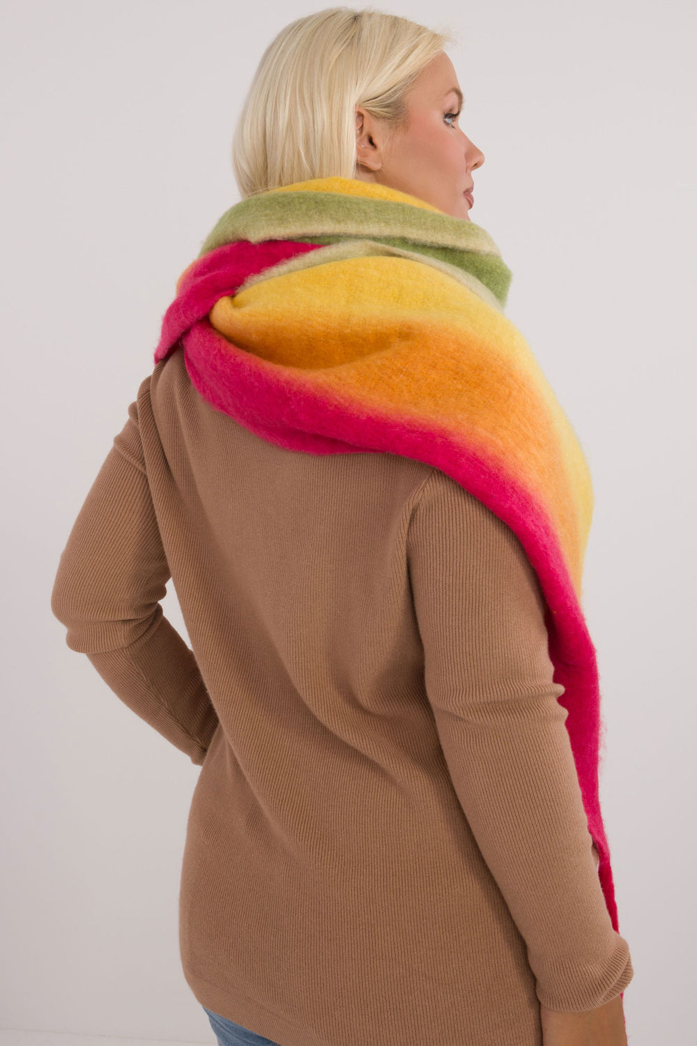 Châle femme AT — vert