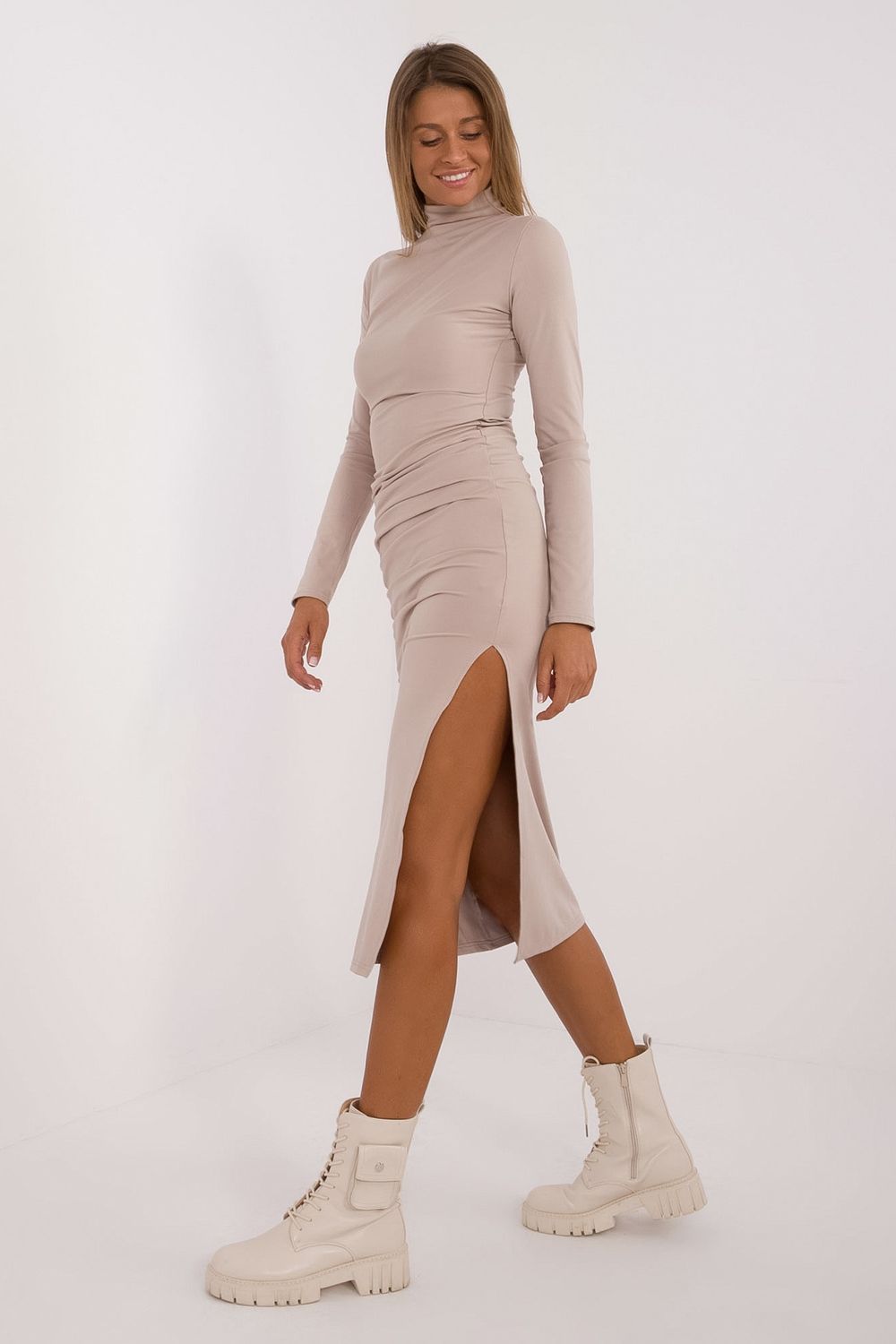 Robe femme Lakerta De Jour De — beige