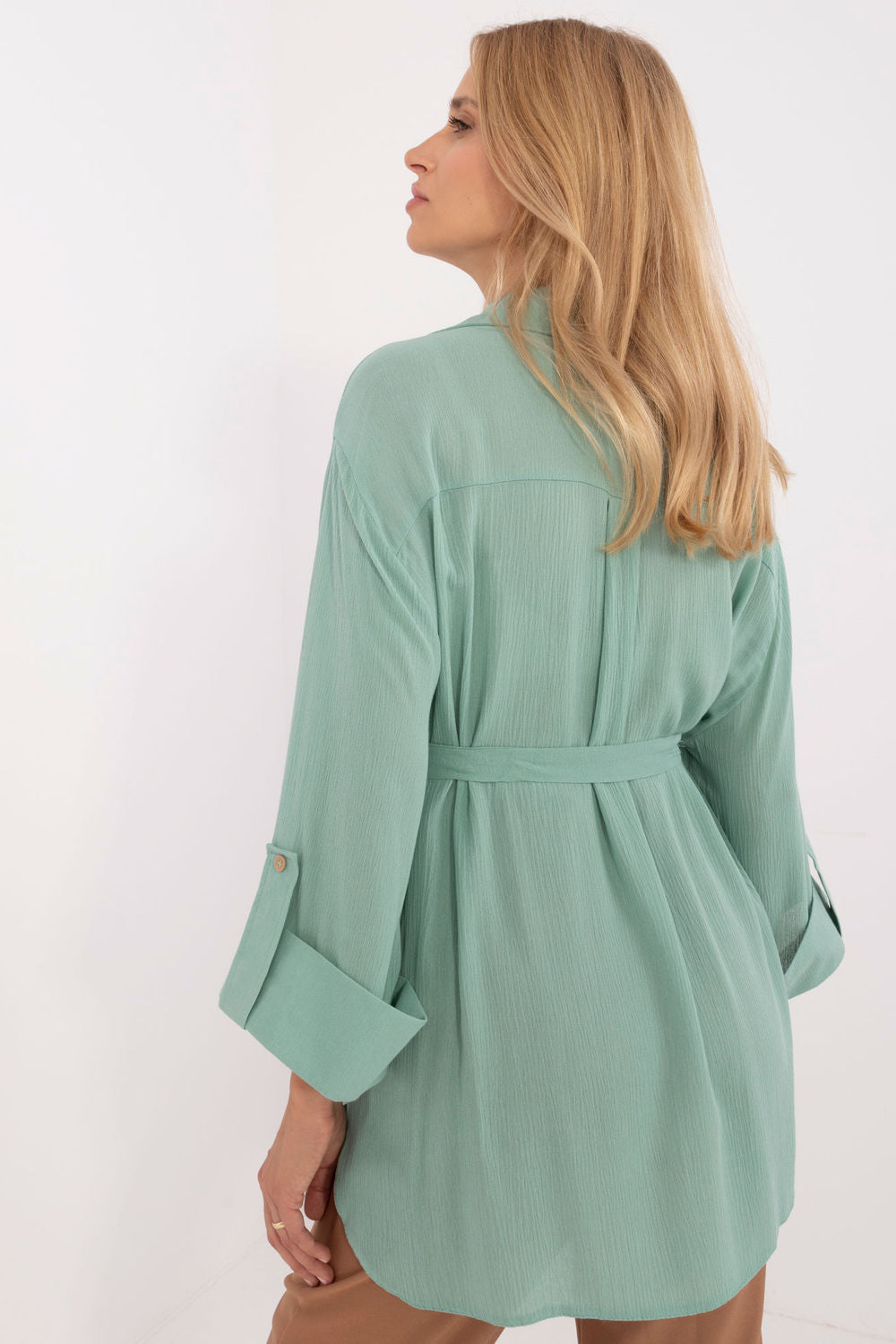 Blouse femme Lakerta Chemise Chemise — vert
