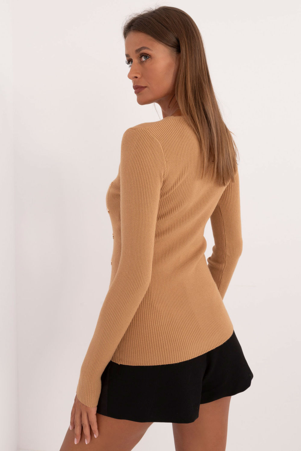 Pull femme AT Chandail Chandail — brun