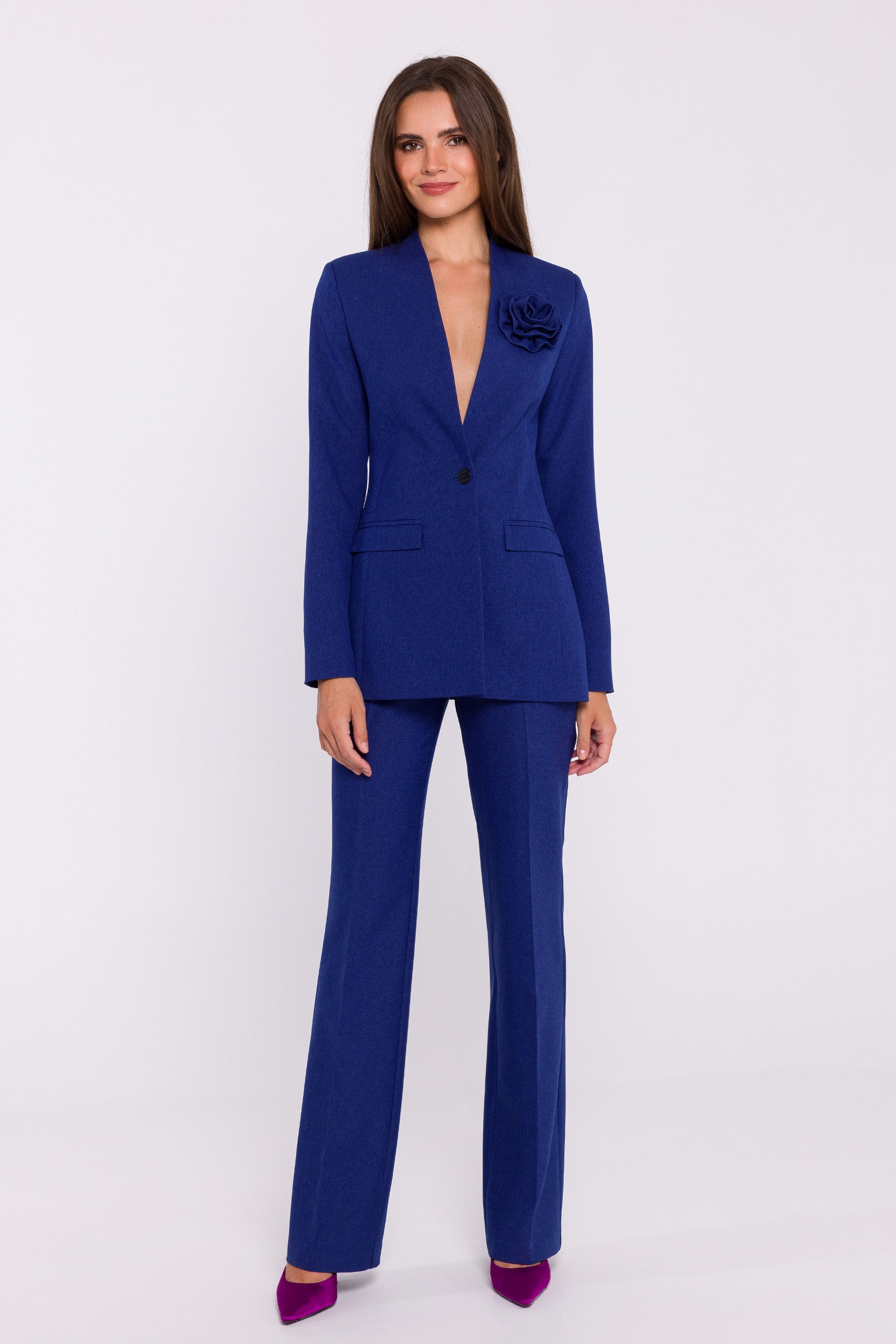 Chaussures à talons femme Stylove Pantalon Pantalon — bleu