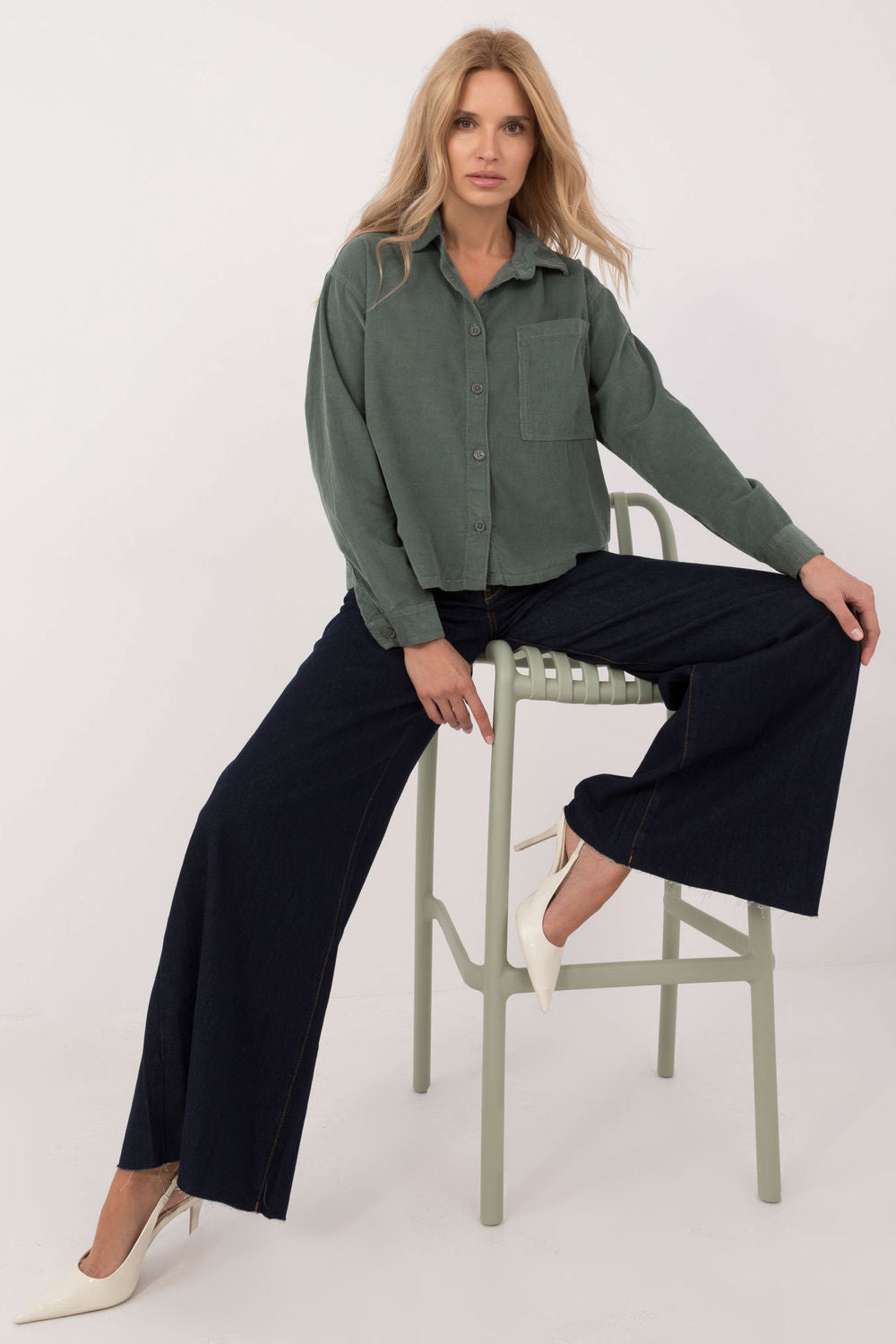 Blouse femme Sublevel — vert