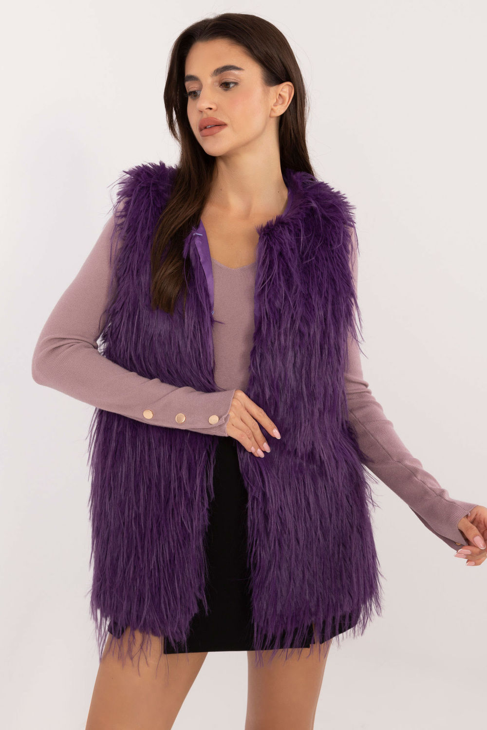 Gilet femme AT — violet