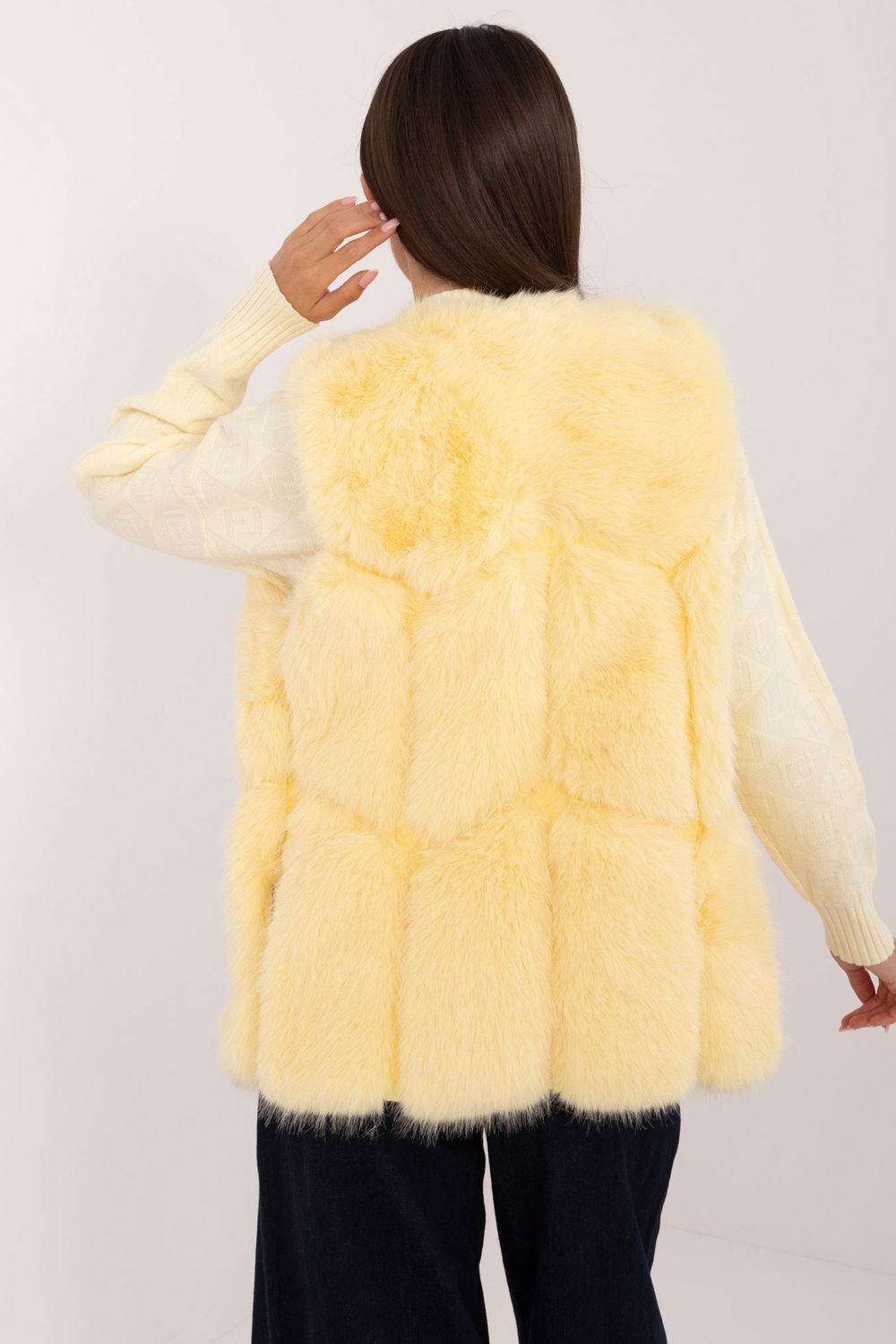 Gilet femme AT — jaune
