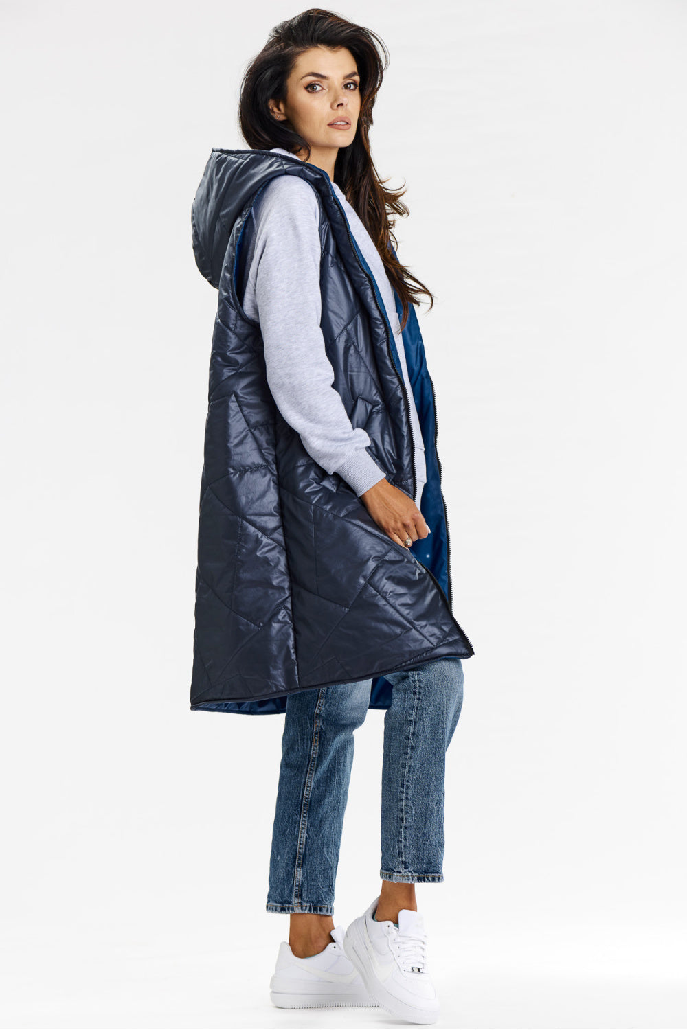 Gilet femme awama — bleu marine