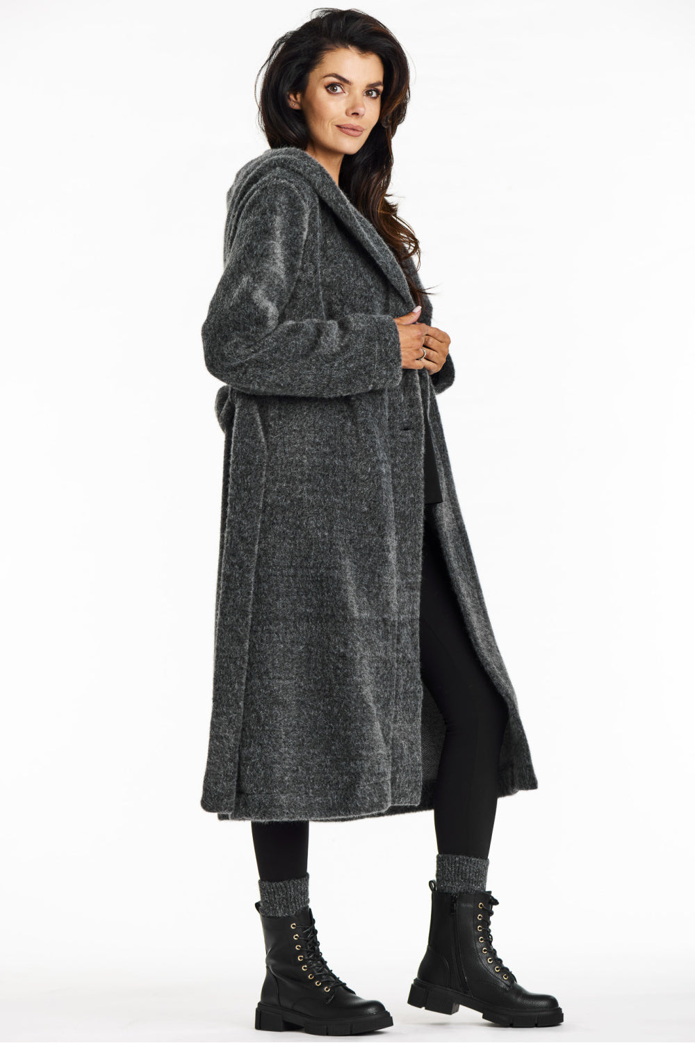 Manteau femme awama — gris