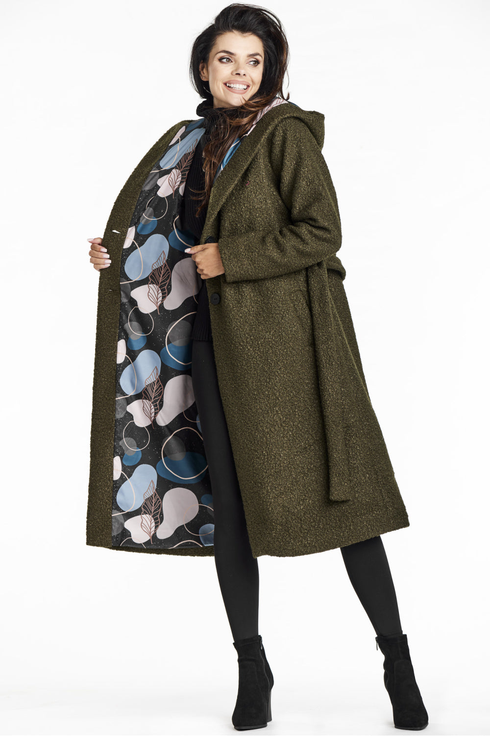 Manteau femme awama — vert