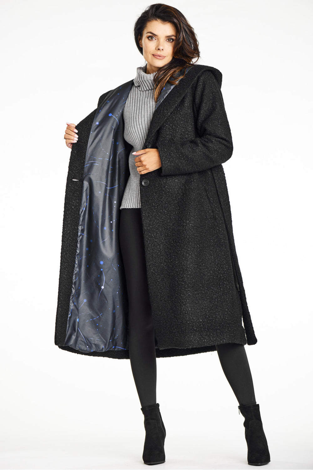 Manteau femme awama — noir
