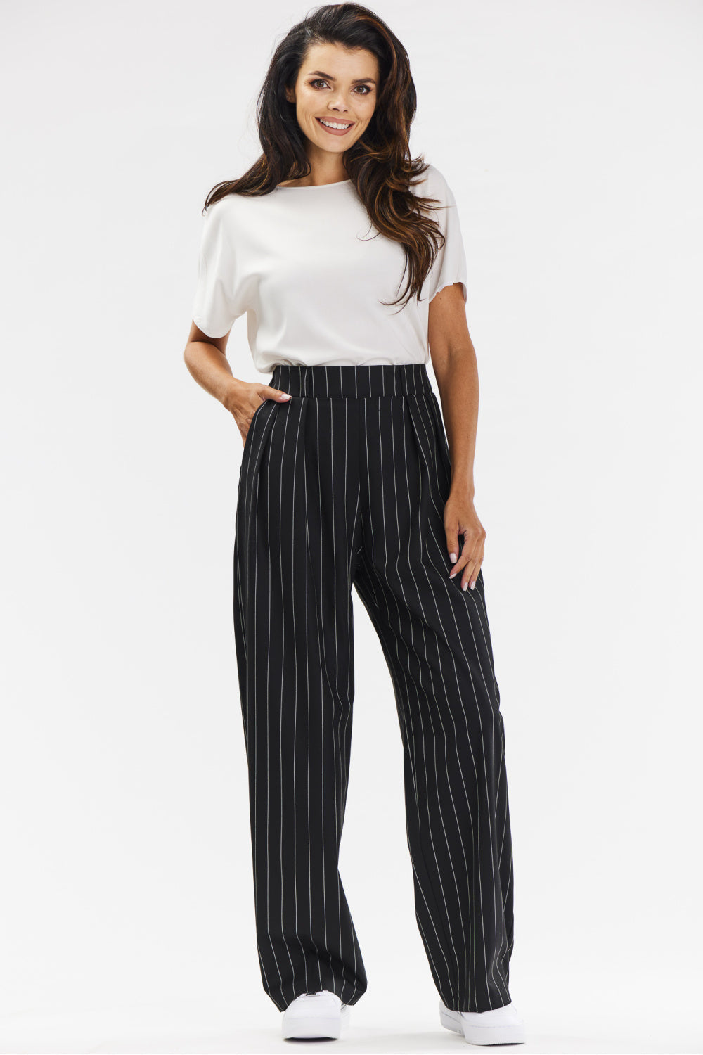 Chaussures à talons femme awama Pantalon Pantalon — noir