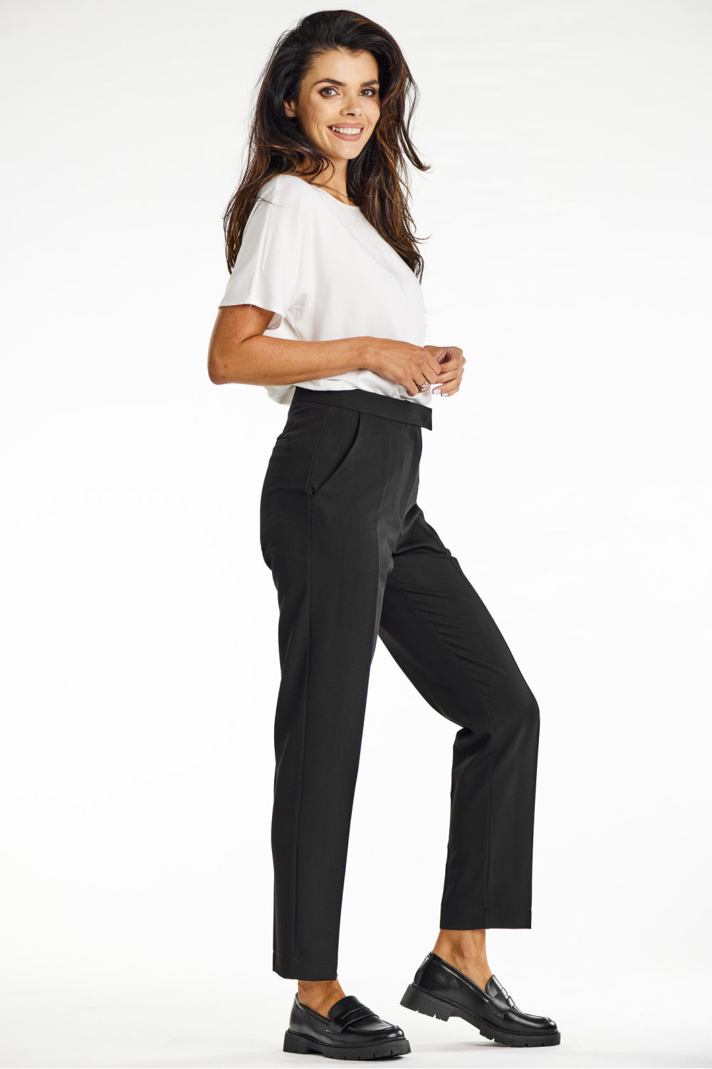 Chaussures à talons femme awama Pantalon Pantalon — noir
