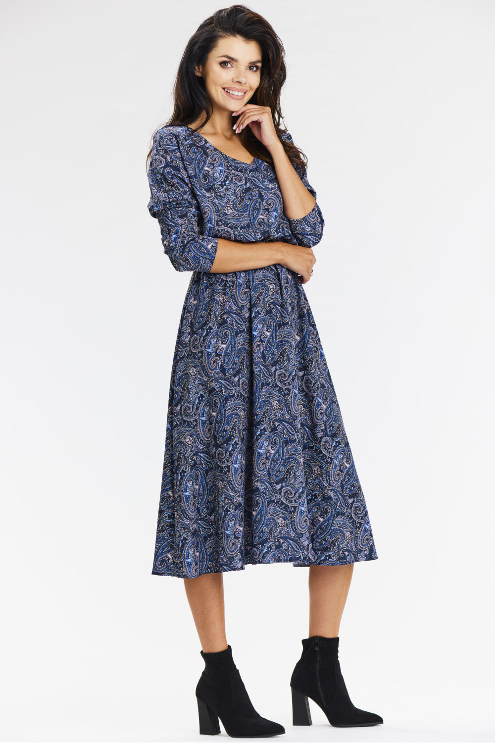 Robe femme awama De Jour De — bleu marine