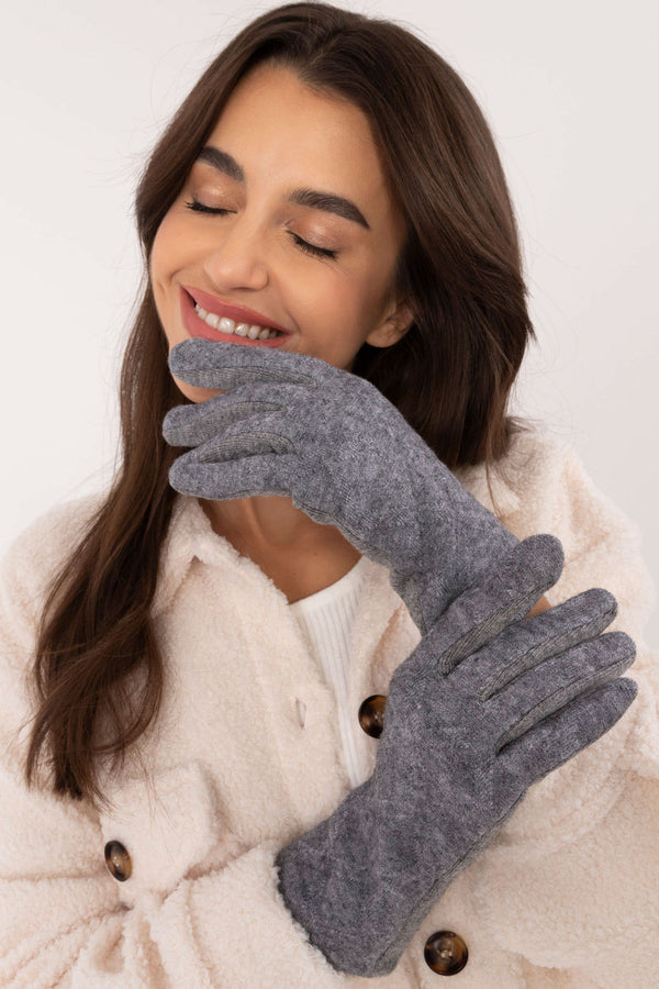 Gants femme AT — gris