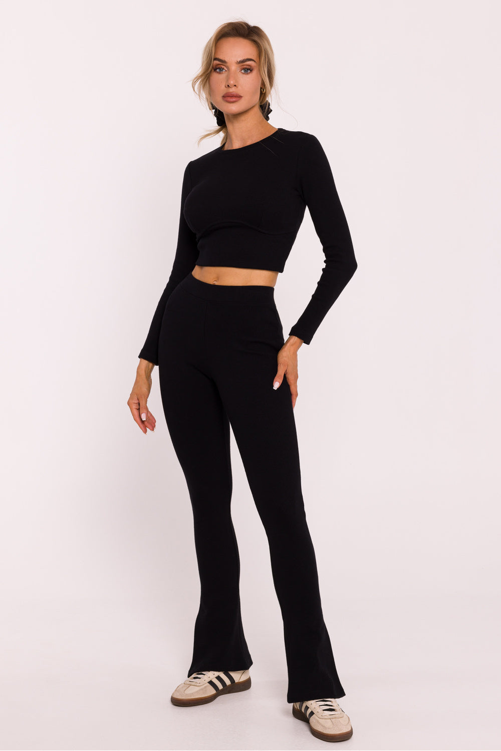 Chaussures à talons femme Moe Leggings Longues Leggings — noir