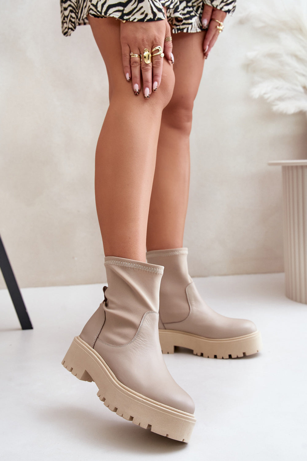 Bottes femme Step in style — beige
