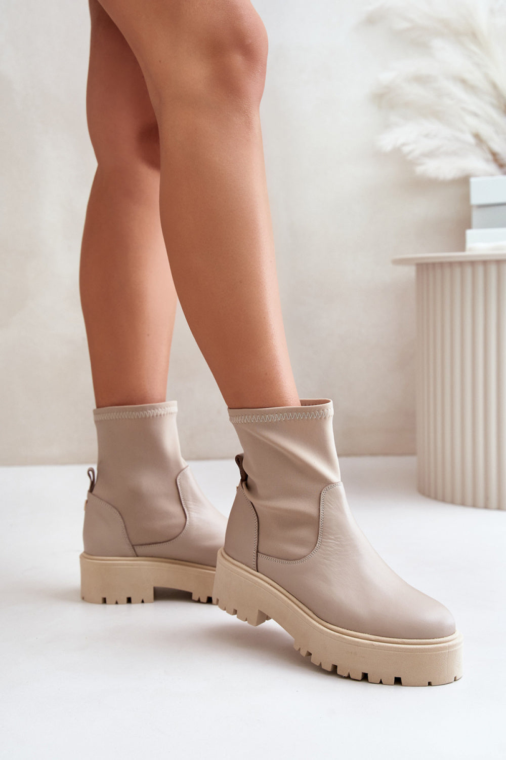 Bottes femme Step in style — beige