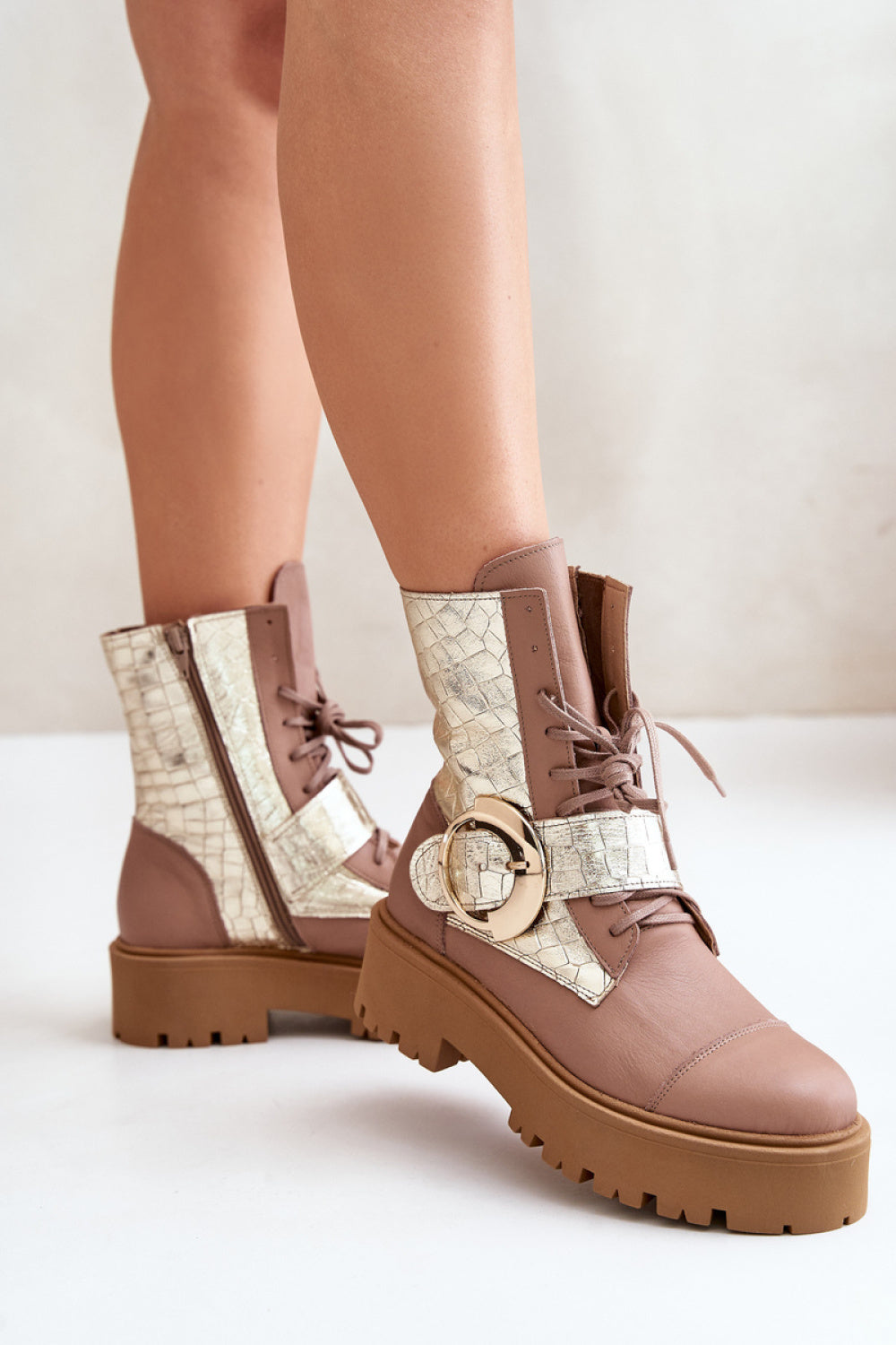 Bottes femme Step in style Bootie Bootie — beige