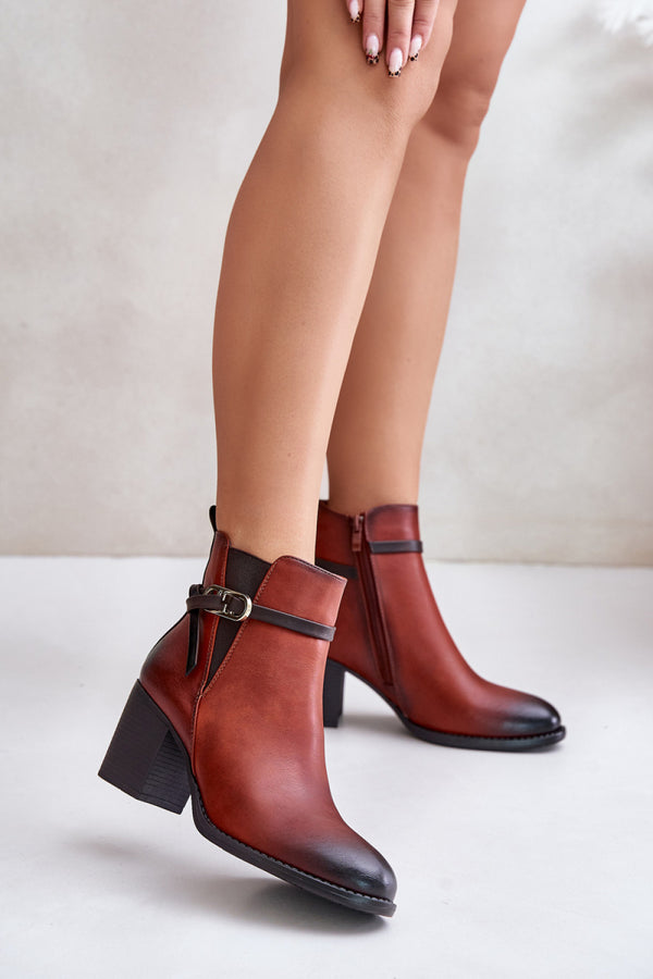 Bottes femme Step in style À Talons À — brun