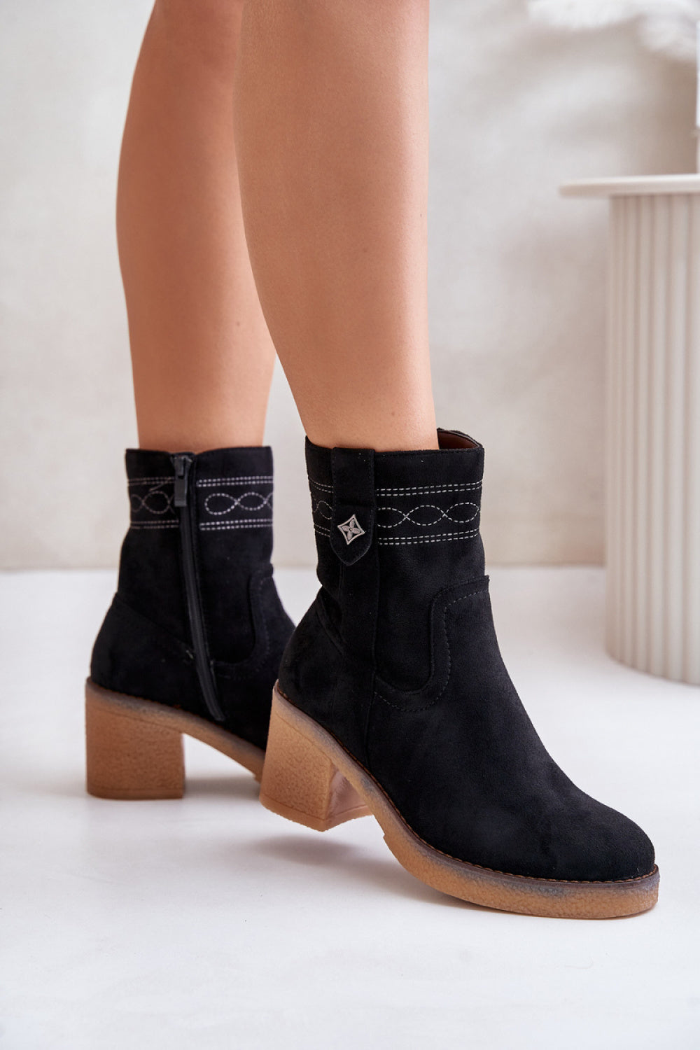 Bottes femme Step in style À Talons À — noir
