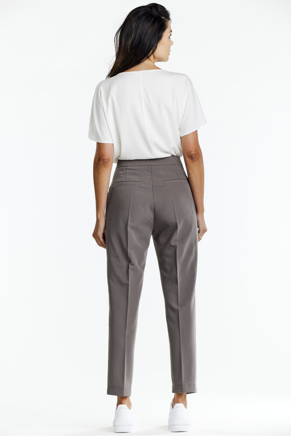 Chaussures à talons femme awama Pantalon Pantalon — brun